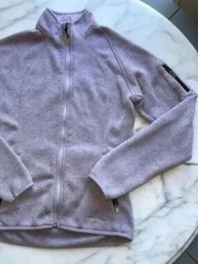 Eddie Bauer Women's Purple Full Zip Jacket